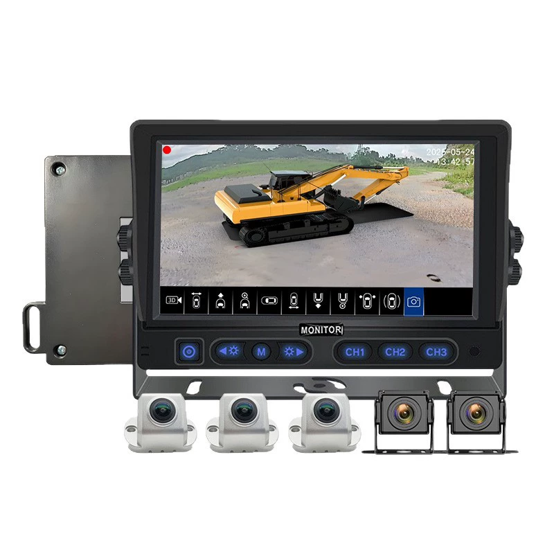 特种车辆全景影像系统-挖掘机