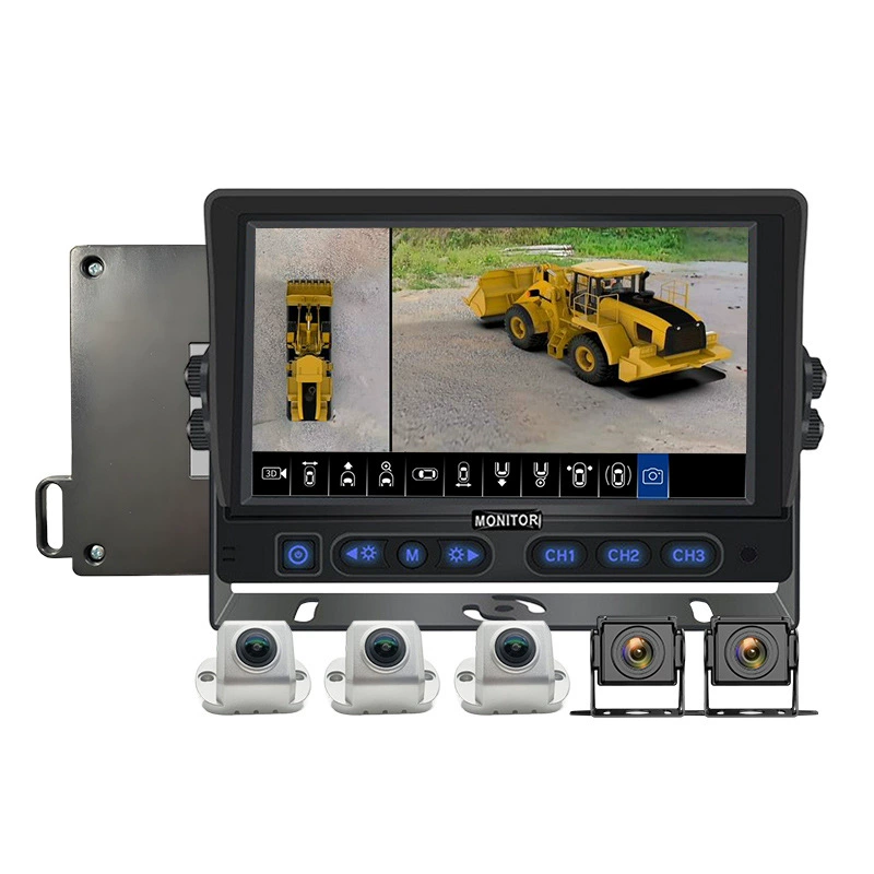 特种车辆全景影像系统-推土机