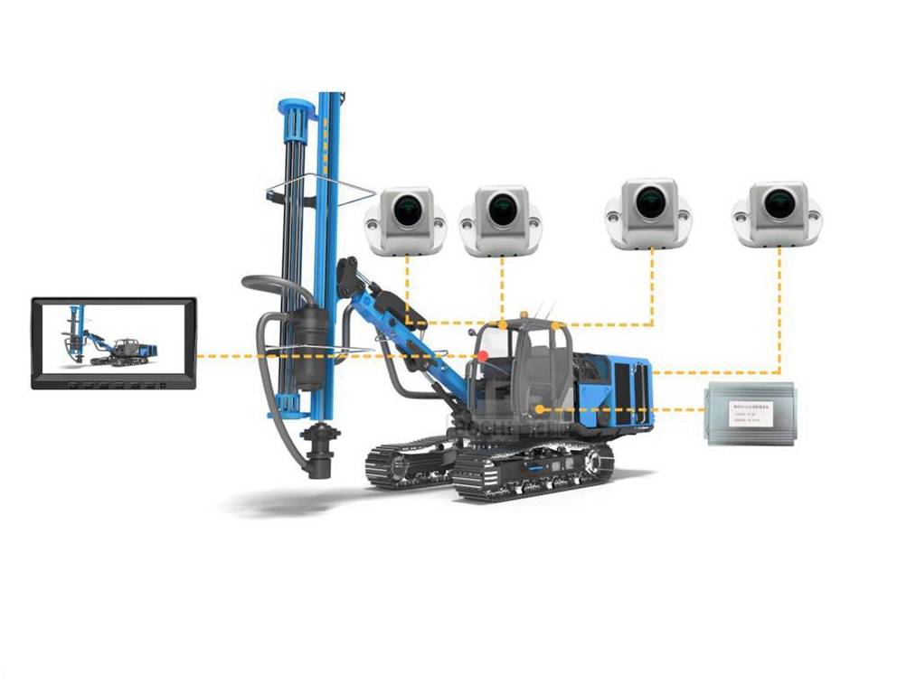 商用车4路1080P360全景影像系统